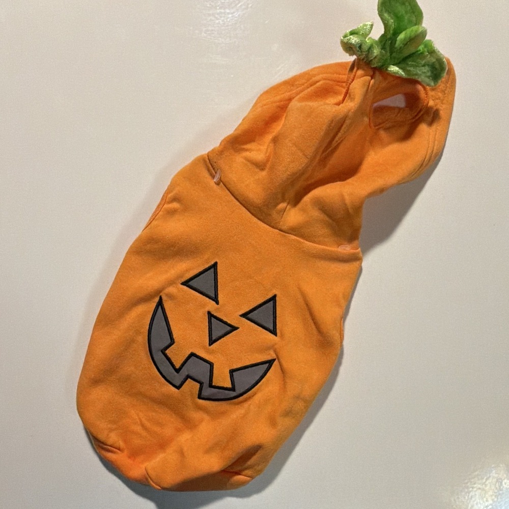 Boots & Barkley Pumpkin Dog Costume - Size Small
